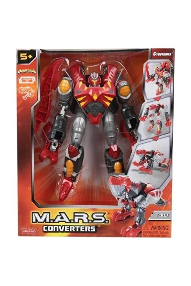 M.a.r.s. Dönüşebilen Robot Dinozor 3 Ass. - 2
