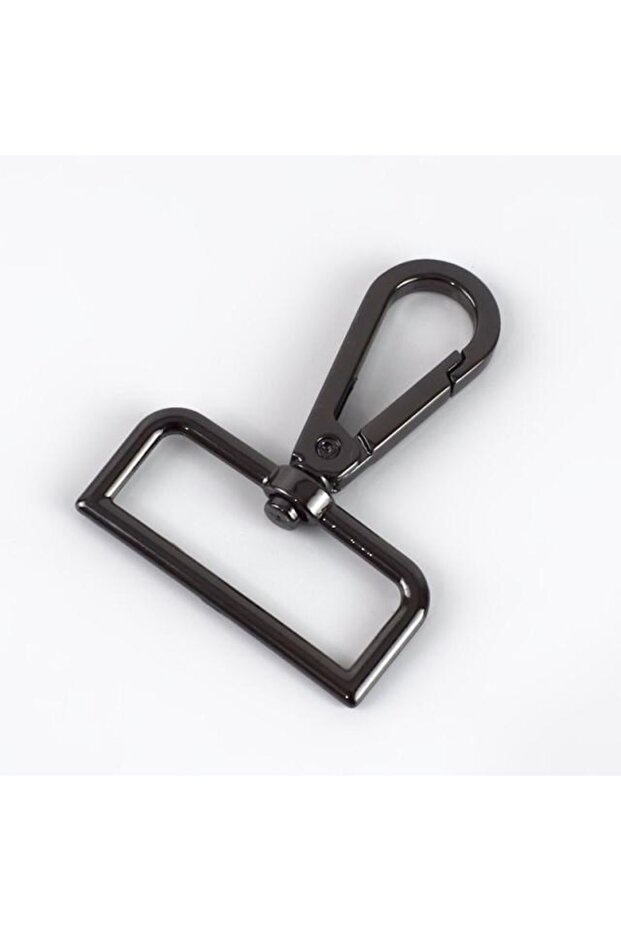 Square Spring Hook 3cm (10 Pieces) Black Bag Accessory