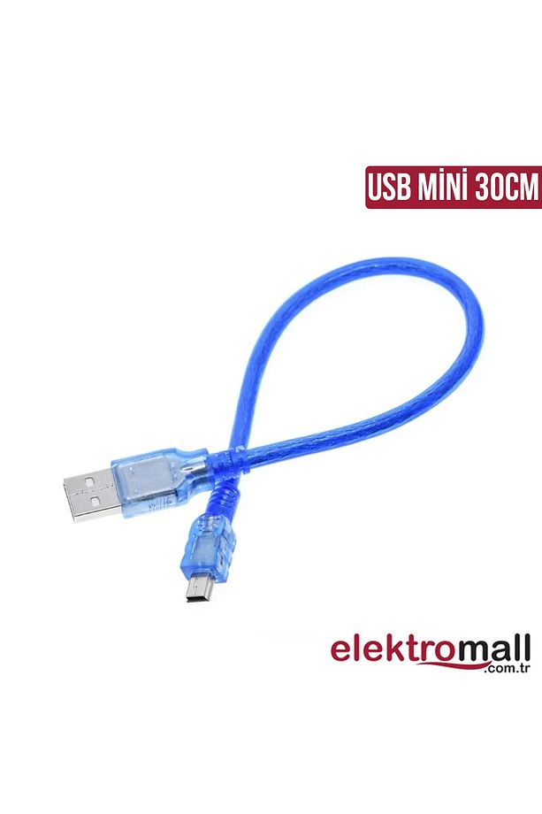 Arduino Nano Usb Mini Kablo 30cm Usb Kablo - 1