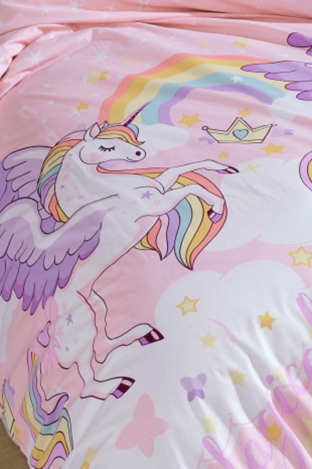 Tek Kişilik Poplin Nevresim Takımı Magical Pembe - 4