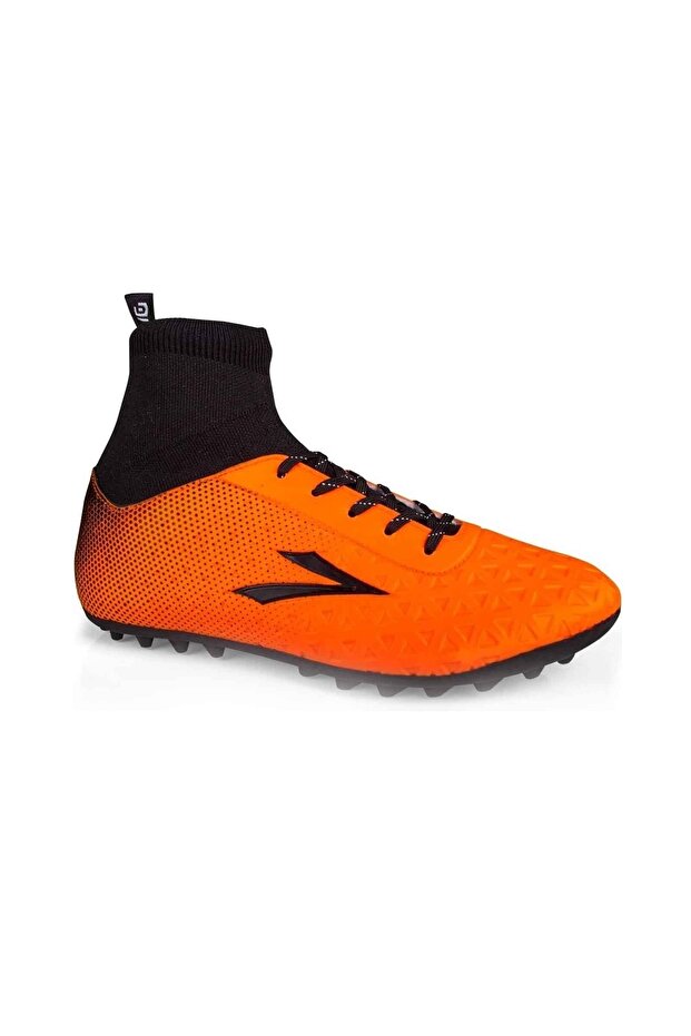Socked Astroturf Shoes Orange 56 Simav Pu-h