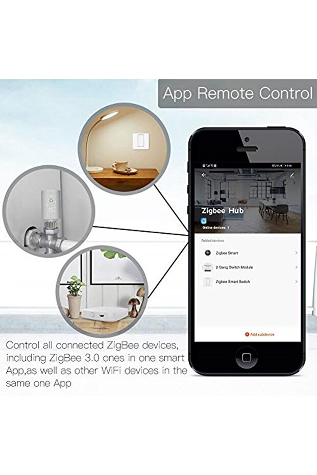 Tuya Smart Zigbee Ağ Geçidi, Tuya Kablosuz Akıllı Zigbee Hub, Smart Life Uygulaması Uzaktan K - 3