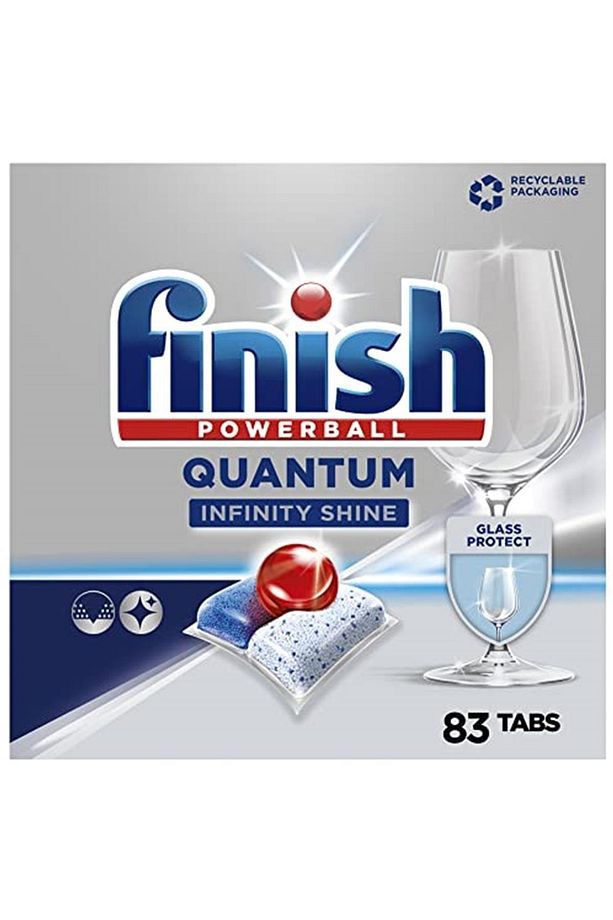 Quantum Infinity Shine 83 Kapsül Bulaşık Makinesi Deterjanı Tableti - 1