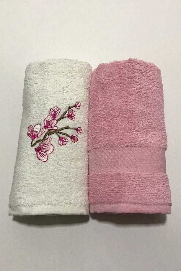 Casabel 2'li Havlu Pembe - 2