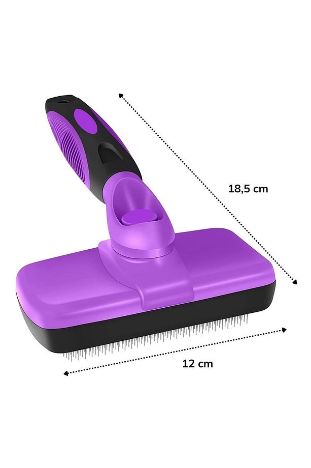 ® Otomatik Temizlenebilen Kedi Köpek Tüy Toplama Fırçası Ve 4lü Pati Desenli Kaka Torbası - 6