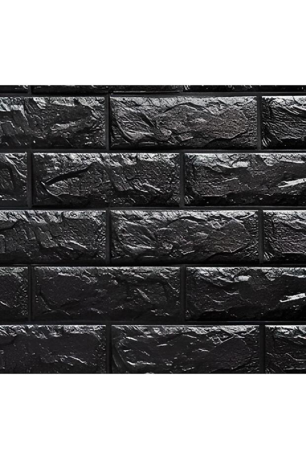 5 Pieces Brick Patterned Self Adhesive Wall Panel - 1