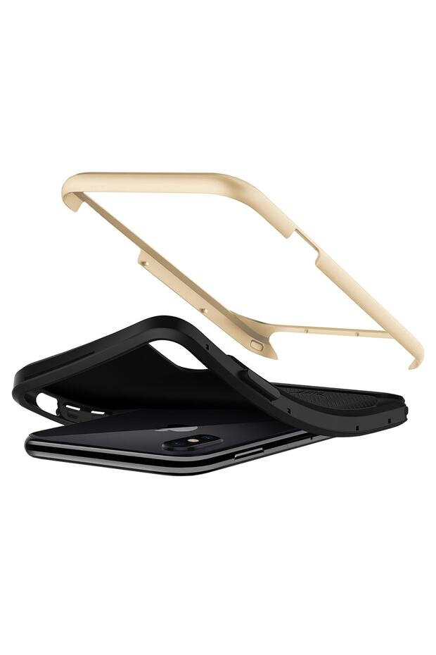 Buff Iphone X New Armor Kılıf Gold - 3