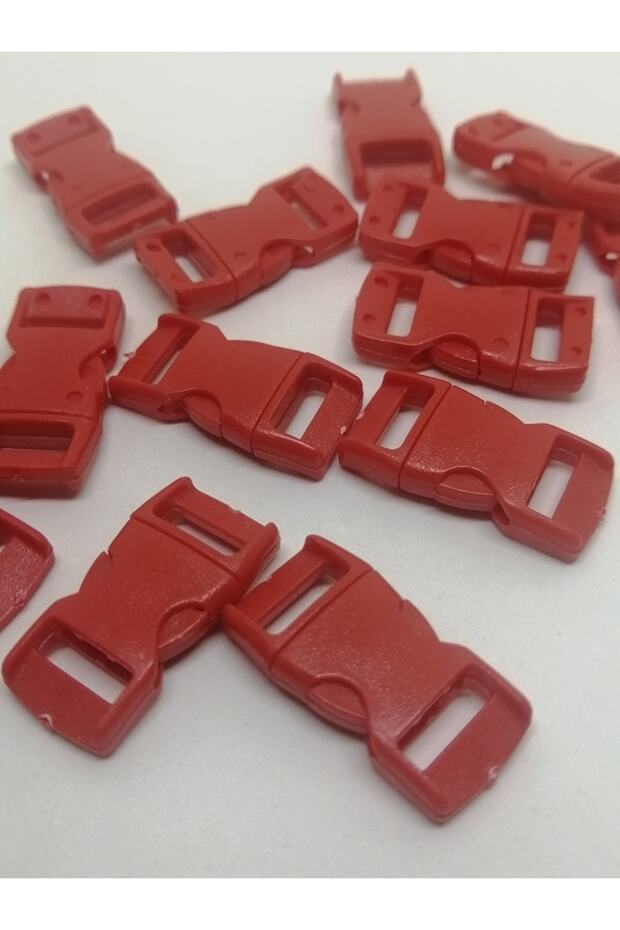 Bracelet Buckle Clip Red Color
