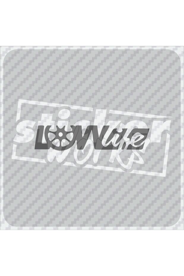 ملصق للزجاج الأمامي من Low Life