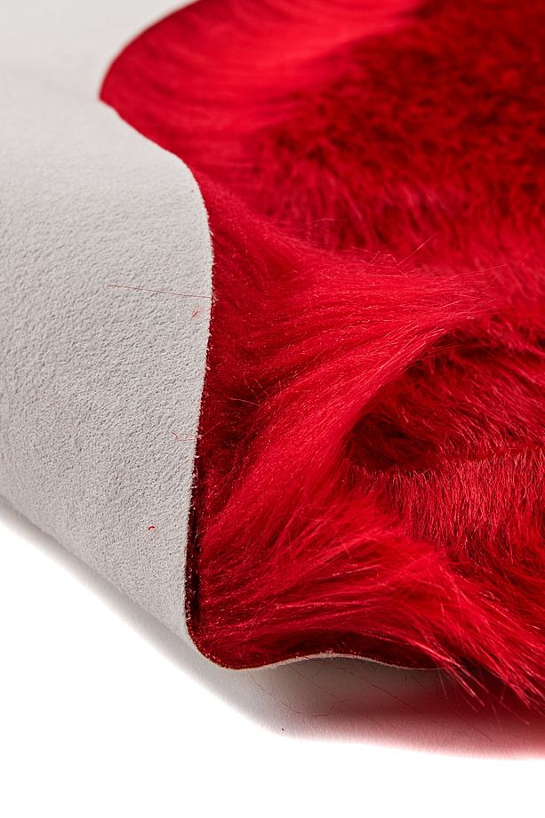 Giz Home Alaska Peluş Post Halı 60x90 Kırmızı - 2