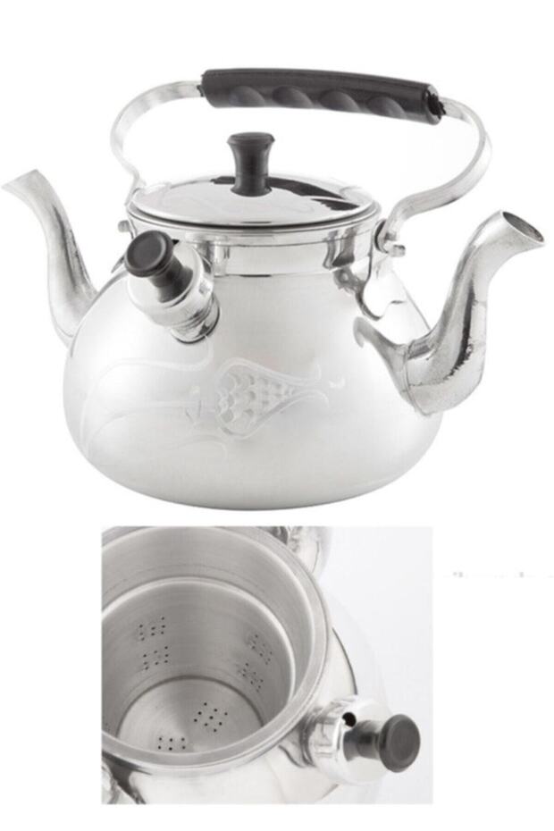 Ottoman Budgie Teapot Double Sided Teapot - Aluminum Budgie Teapot (BOXED)