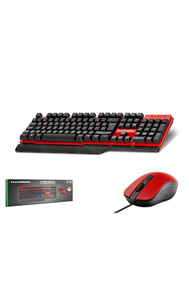 Hd861 Klavye+mouse Set Kablolu - 1