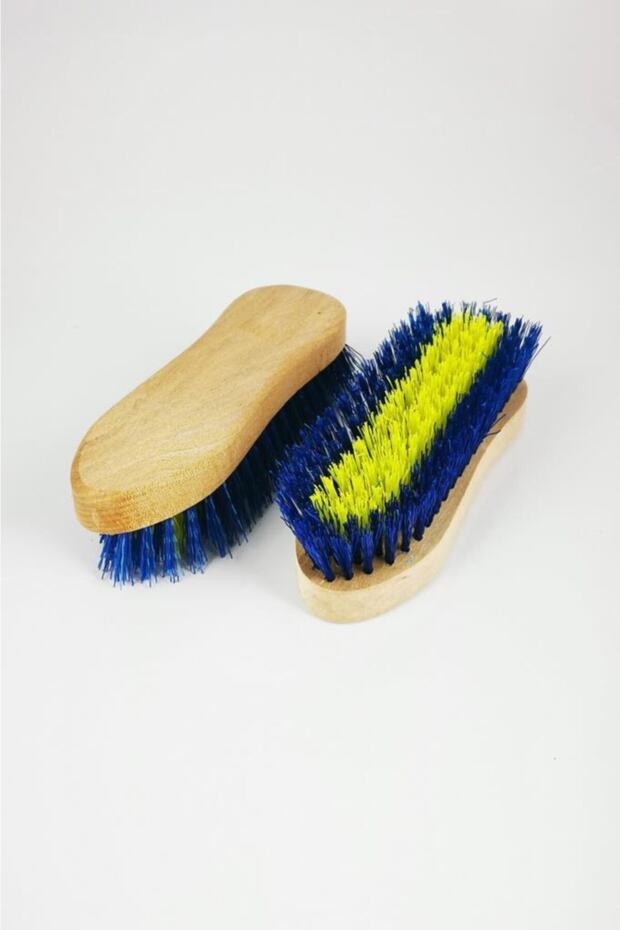 Set of 2 Practical Wooden Sofa Carpet Washing Cleaning Brush