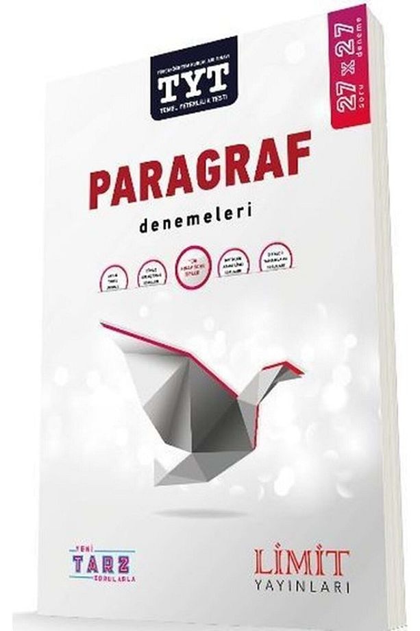 2021 Tyt Yeni Tarz Sorularla Paragraf 27x27 Denemeleri Limit Yayınları - 1