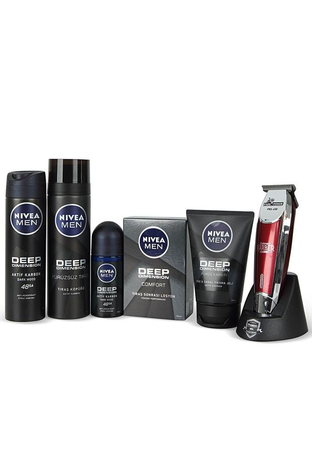 Erkek Cilt Bakım Seti + Pars Power 3 Başlıklı Şarjlı Tıraş Makinesi - 1
