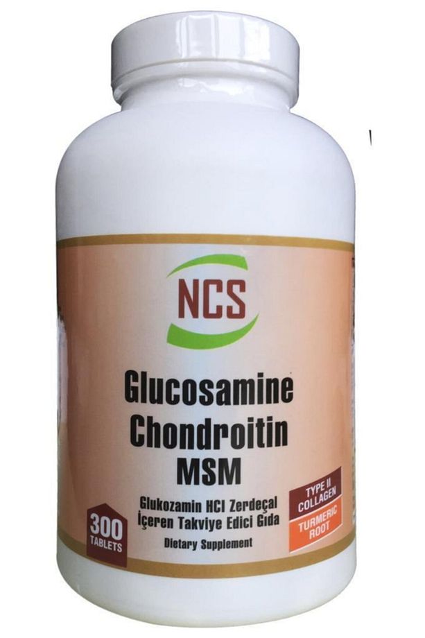 Glucosamine Chondroitin Msm Collagen Turmeric Root 300 Tablet - 1