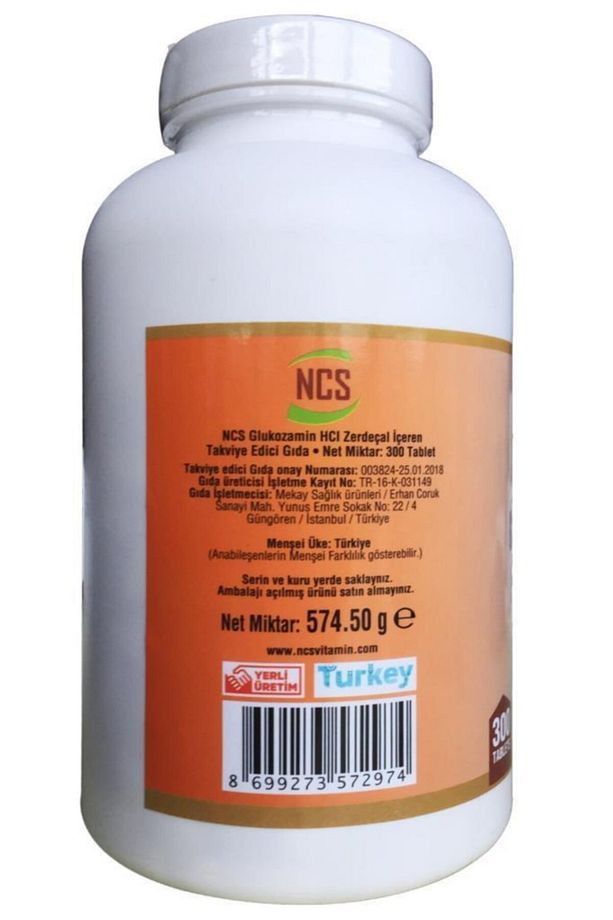 Glucosamine Chondroitin Msm Collagen Turmeric Root 300 Tablet - 3