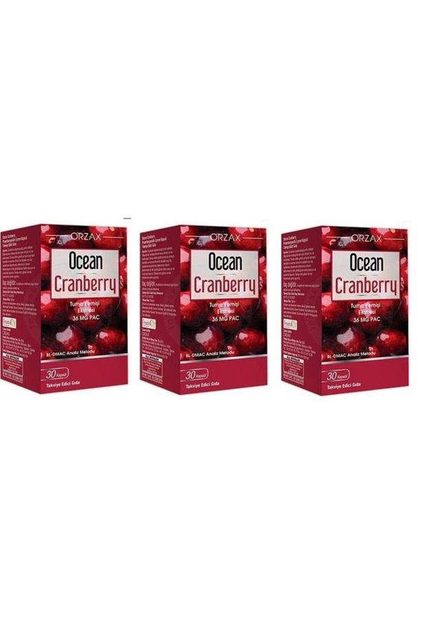 Ocean Cranberry 30 Kapsül 3 Adet - 3