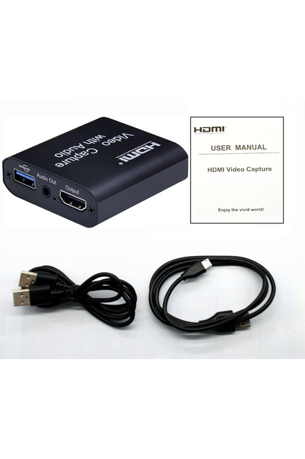 4k Çift Çıkışlı Hdmı Video Capture With Audio Ses Ve Mikrofon Destekli Usb 3.0 Kart 4kvc400 - 4