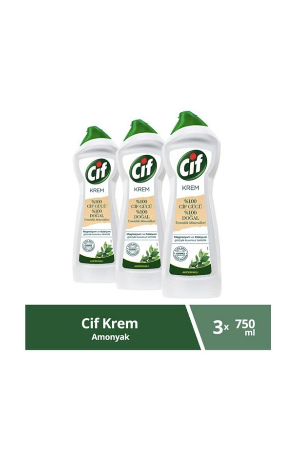 Krem Amonyak 750 ml X 3 Adet - 1
