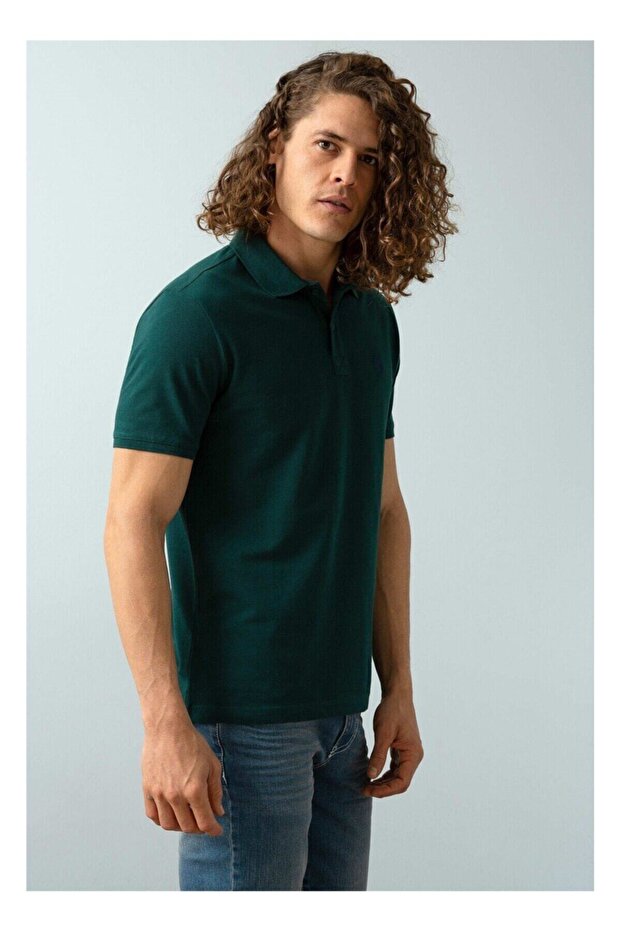 تيشيرت أساسي بياقة بولو - 2