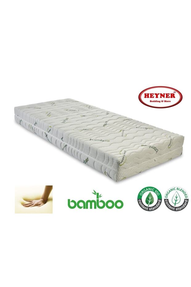 80x200 Bamboo Fermuarlı Ortopedik Visco Yatak - 2