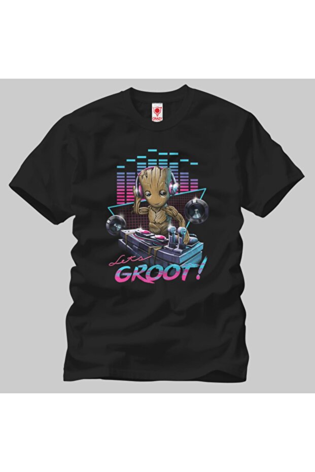 Guardians Of The Galaxy Dj Groot Men's T-Shirt