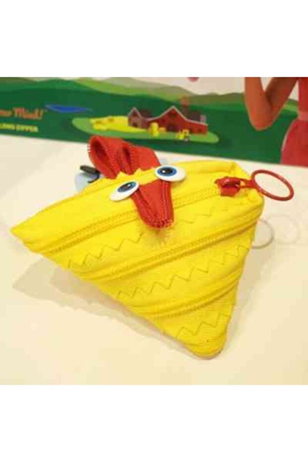 Animals Mini Pouch Sarı - 2