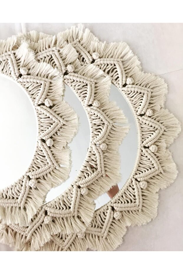 Makrome Ayna 3 'lü Set - 2