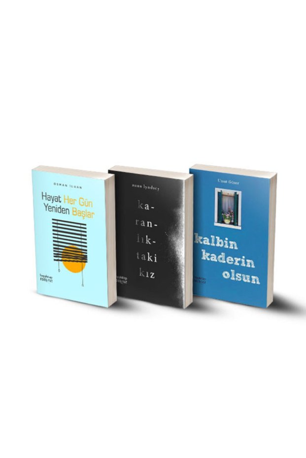 Keyifli Okumalar Seti / Hayat Her Gün Yeniden Başlar - Kalbin Kaderin Olsun - Karanlıktaki Kız