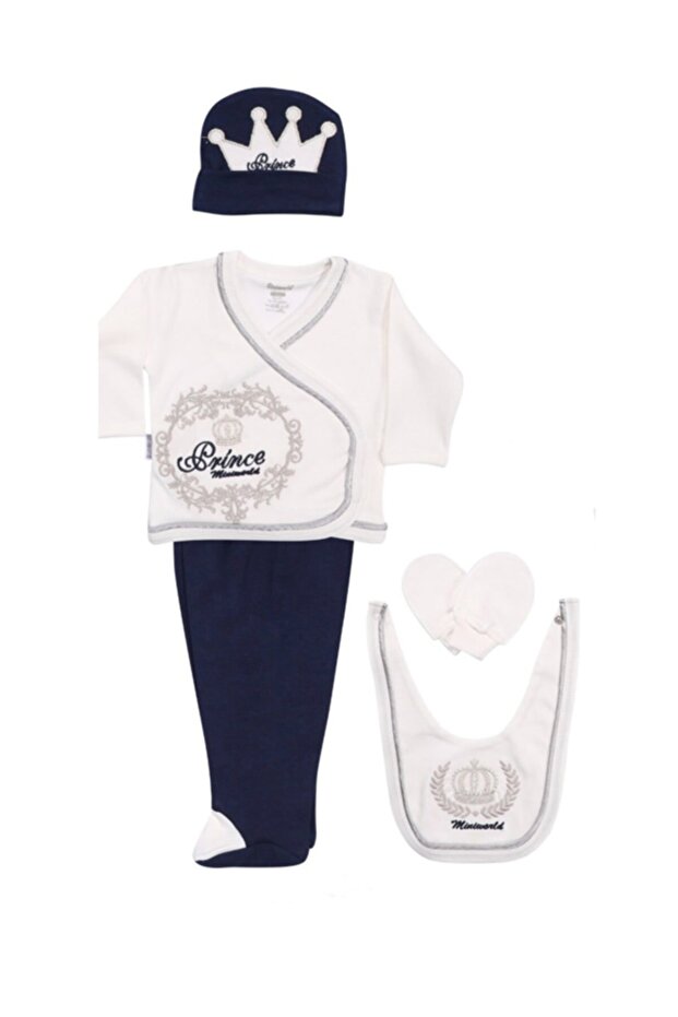 Prens 5 Parça Zıbın Set 14281 - 1