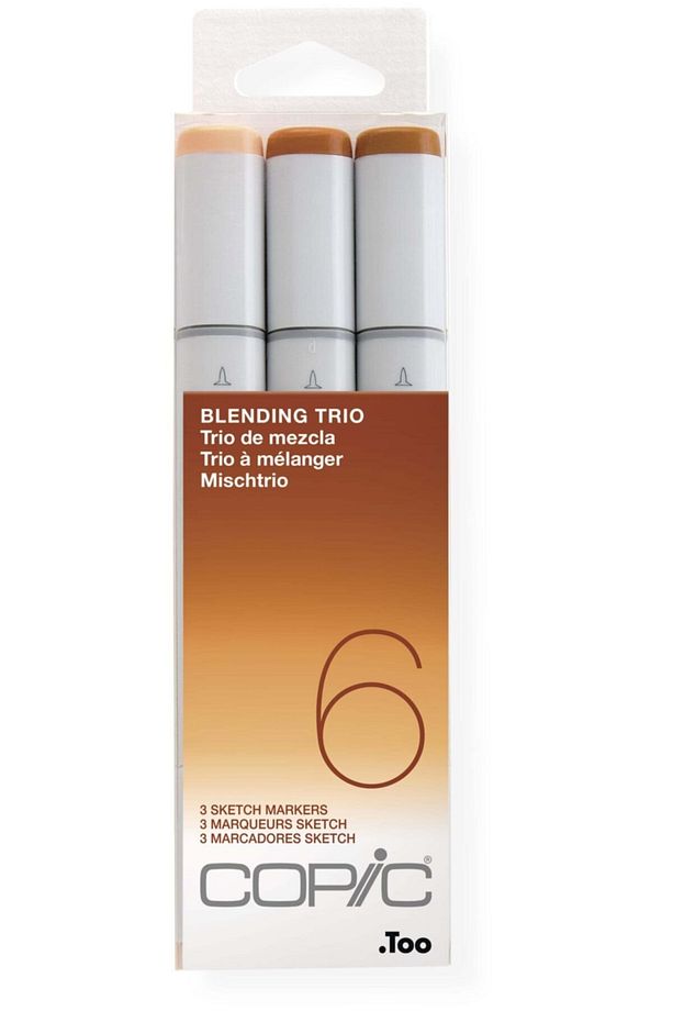 Sketch Blending Trio 6 Set 3'lü - 1