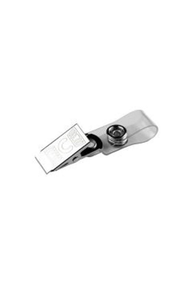 682 Metal Klıps Şeffaf Askılı