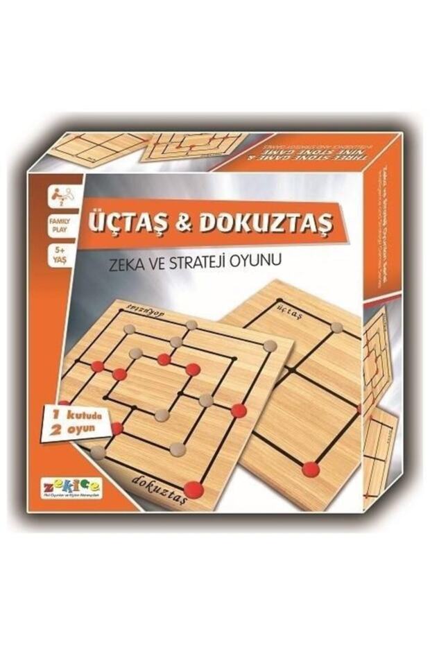 Zekice Üçtaş Dokuztaş Zeka Strateji Oyunu - 1