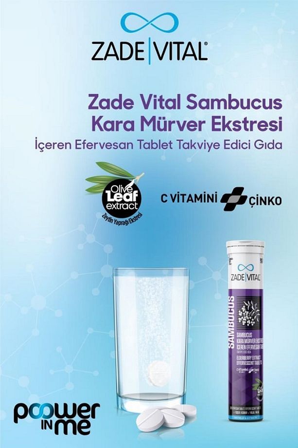 Sambucus - Kara Mürver Ekstresi Efervesan 20 Tablet - 2