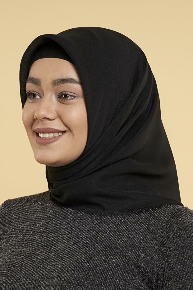Plain Flame Scarf - 1