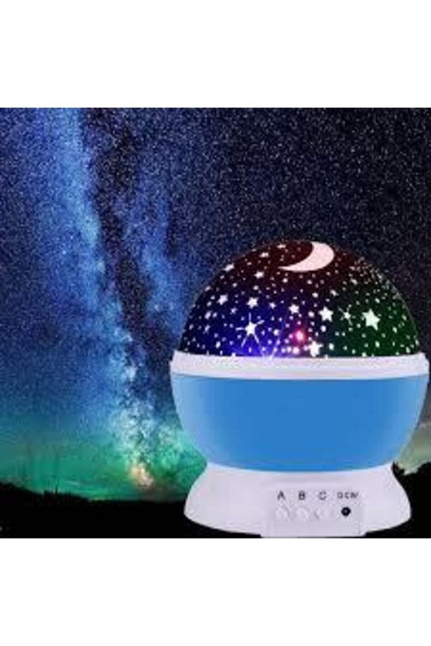 Star Projeksiyon Led Gece Lambası Usb Tavan Yıldız Yansıtma Işığı - 1