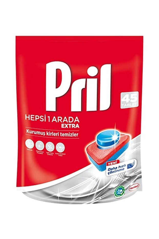 All in 1 Extra 45 Tabs Detergent 1 Pack 1 X 848 Gr