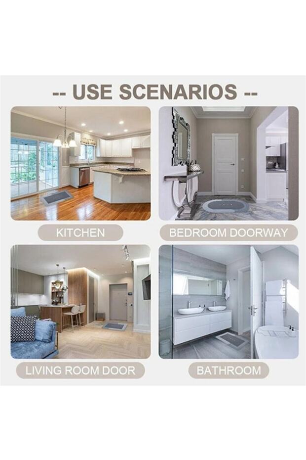 Megaparkavm Paspas Su Emici Kaymaz Taban Banyo Paspası Tyc00487741882 - 3