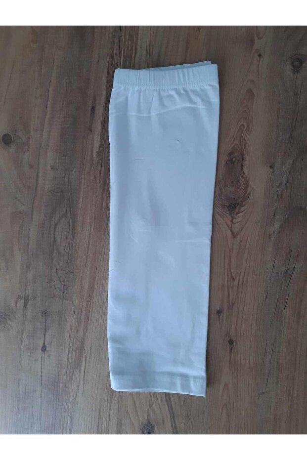 Combed Elastane Plain Patternless Above Knee High Short Tights - 1