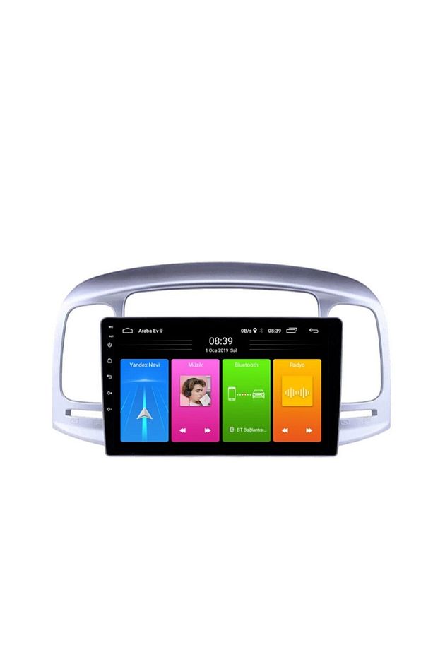 Hyundai Accent Era Uyumlu Android 10,0 2gb+16rom Multimedya Navigasyon Oem Double Teyp - 1