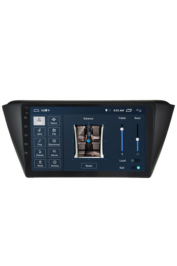 Skoda Fabia Android Carplay Navigasyon Multimedya Ekran Teyp 2gb Ram + 32gb Hdd - 1