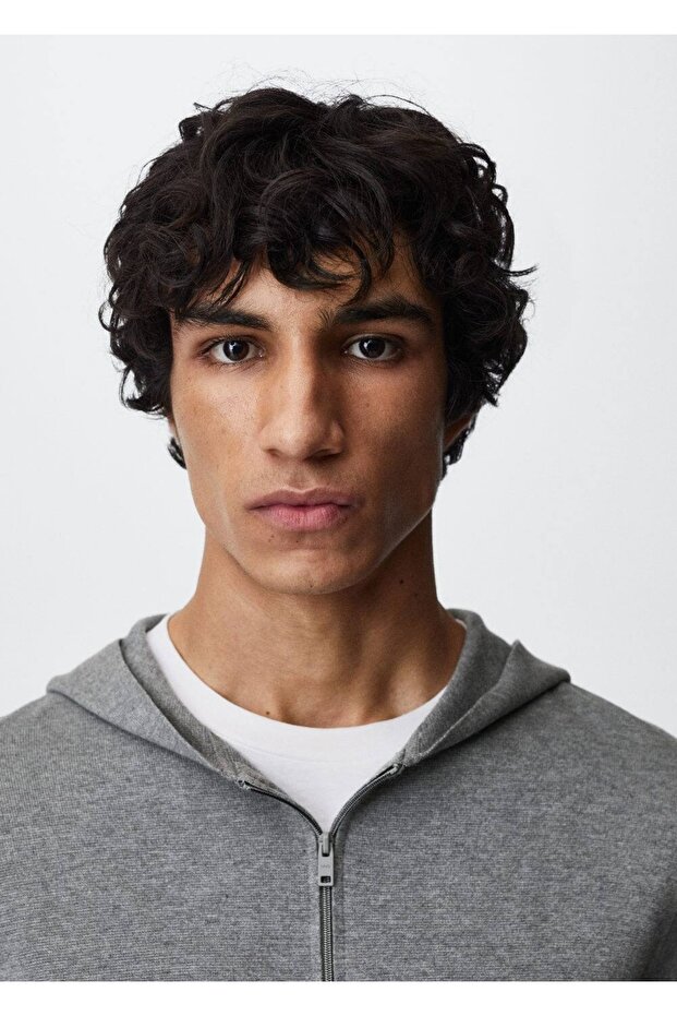 Nefes Alabilen Kapüşonlu Kazak - 1