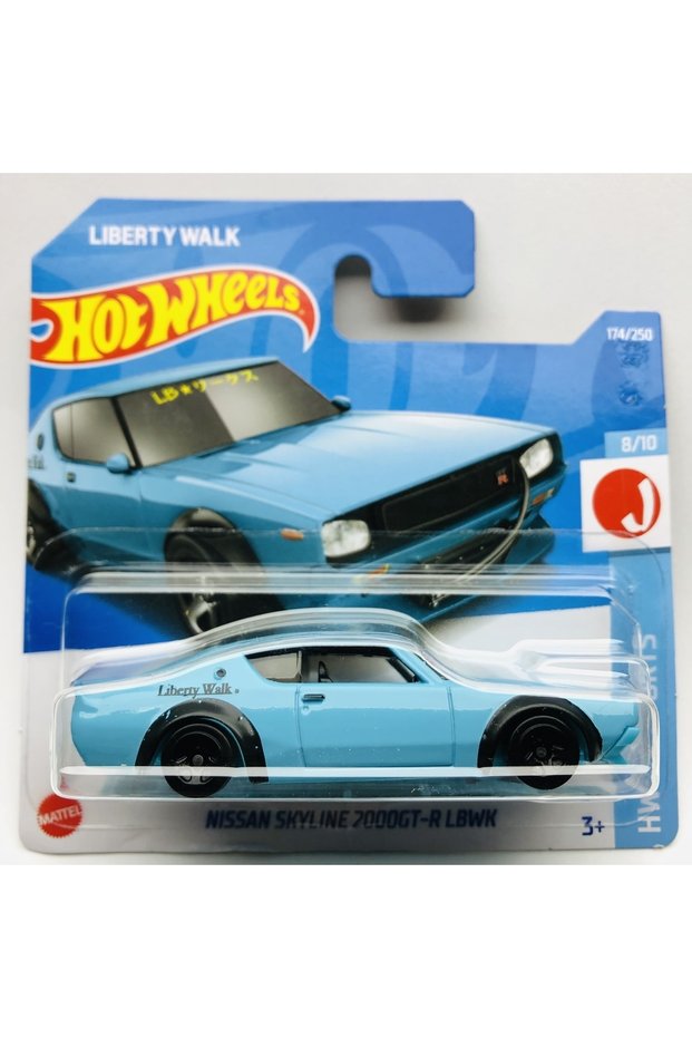 2022 New Nissan Skyline 2000Gt - R Lbwk Liberty Walk 1:64 Scale Hotwheels Brand 8/10