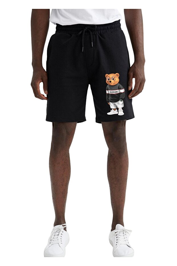 Baskılı Unisex Şort - 1