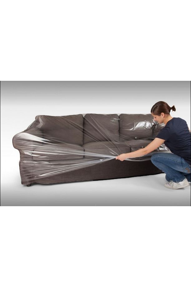 Koltuk Takımı Sarma Paketleme Branda Naylon ( 2 Adet 2m X 4m - 2 Adet 2m X 2m ) - 1