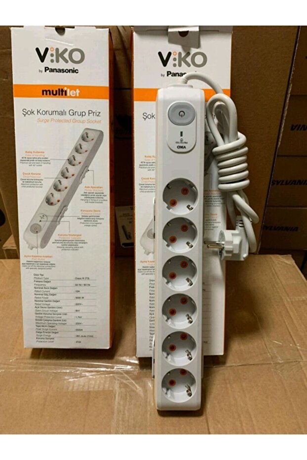 Şok Korumalı Grup Priz - 1