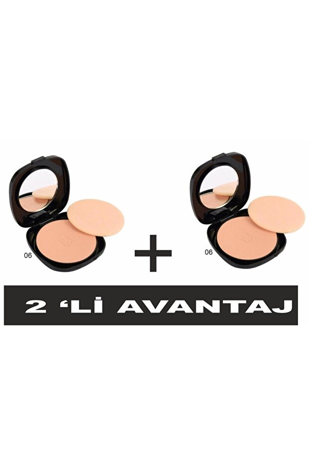 Pudra - Compact Powder 6x2 - 1