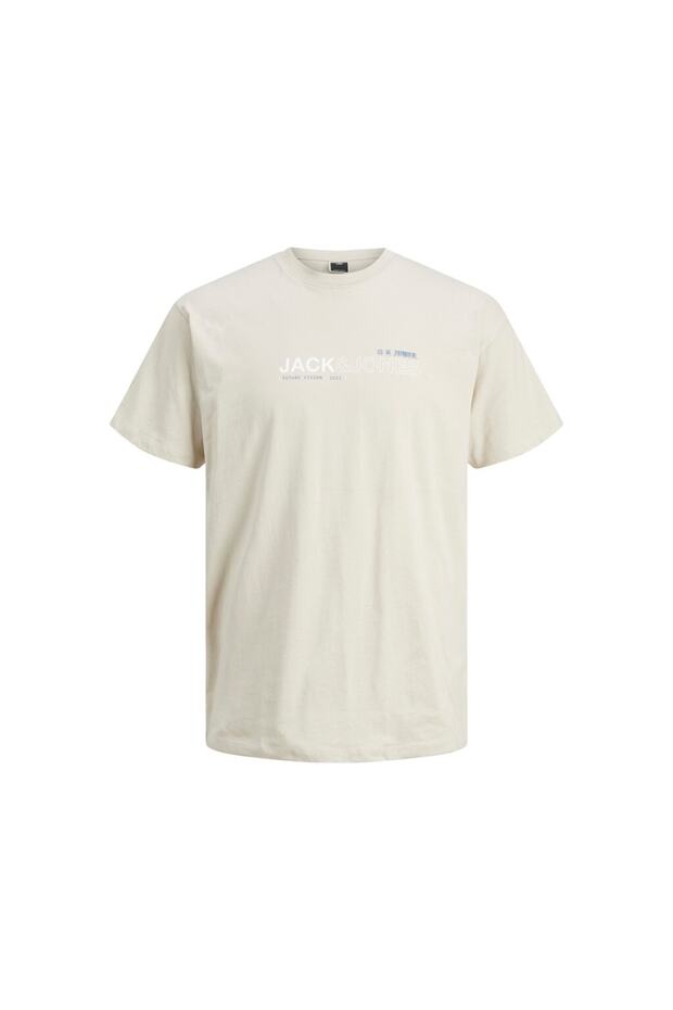 Jcomono Vision Tee Ss طاقم الرقبة Ln - 1