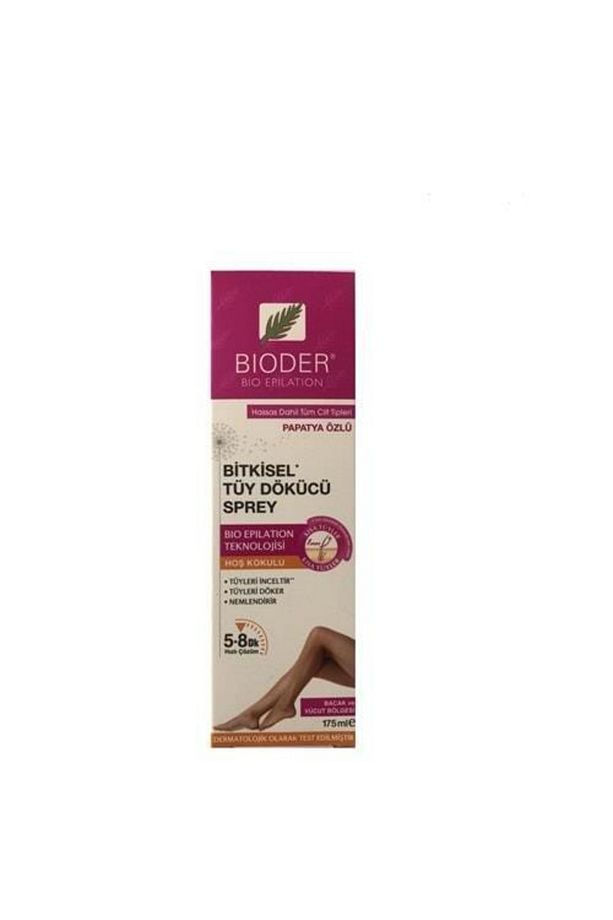Hassas Dahil Tüm Cilt Tipleri Için Bitkisel Tüy Dökücü Sprey 175 Ml - 1